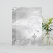 Midnight Flight Gothic Cemetery Notitieboek (Staand voorkant)