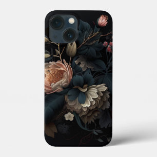 Midnight Floral iPhone 13 Mini Hoesje