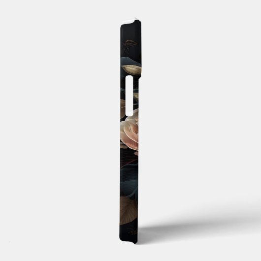 Midnight Floral Case-Mate iPhone Case (Achterkant / Rechts)