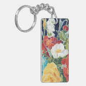 Midnight Florals I Sleutelhanger (Voorkant Links)