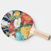 Midnight Florals I Tafeltennisbatje (Zijkant)