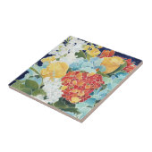 Midnight Florals II Tegeltje (Zijkant)