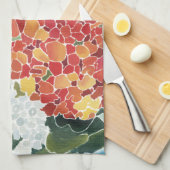 Midnight Florals II Theedoek (Quarter Fold)