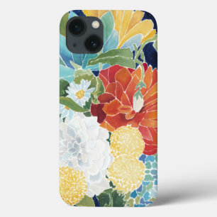 Midnight Florals III iPhone 13 Hoesje