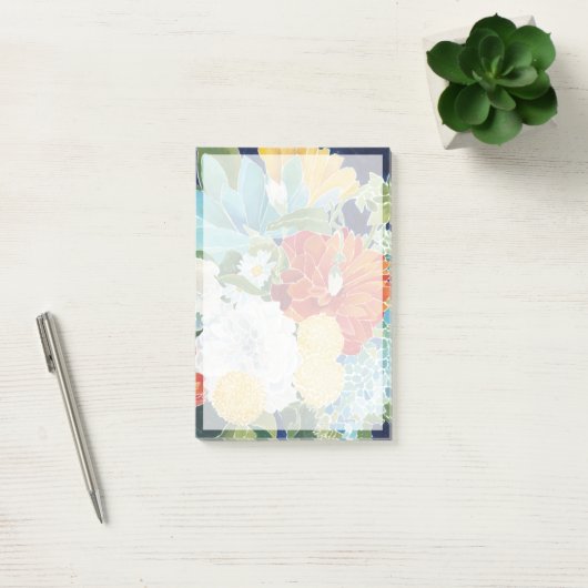 Midnight Florals III Post-it® Notes (Kantoor)