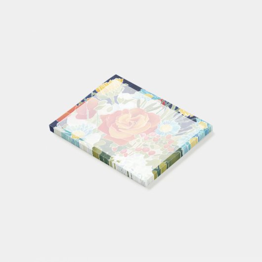 Midnight Florals IV Post-it® Notes (Schuin)