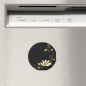 Midnight Flower Magneet (Insitu (Vaatwasser))