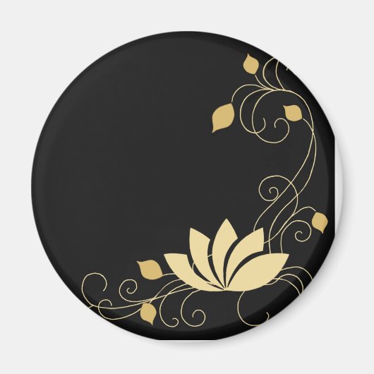 Midnight Flower Magneet (Voorkant)