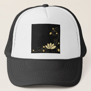 Midnight Flower Trucker Pet