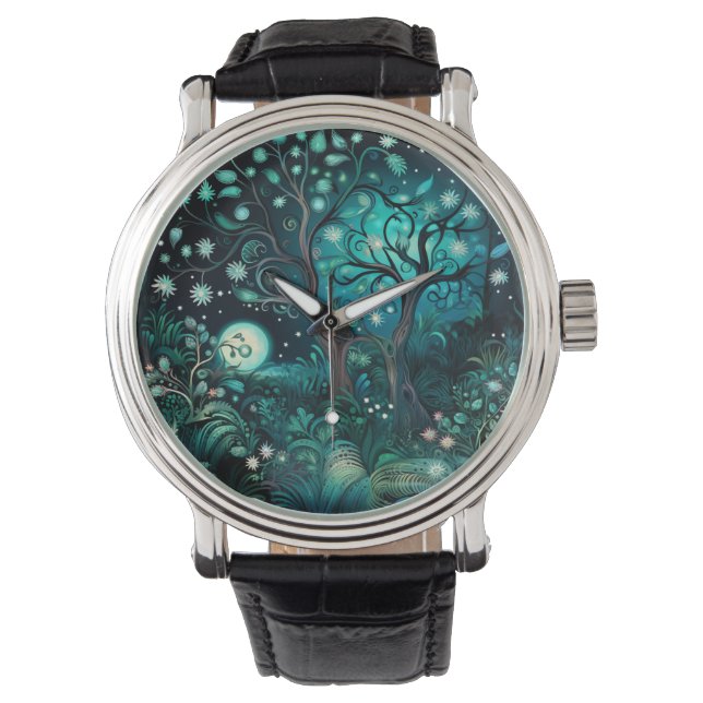Midnight Forest Watch Horloge (Voorkant)
