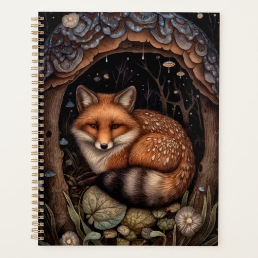 Midnight Fox Planner (Voorkant)
