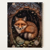 Midnight Fox Planner (Achterkant)