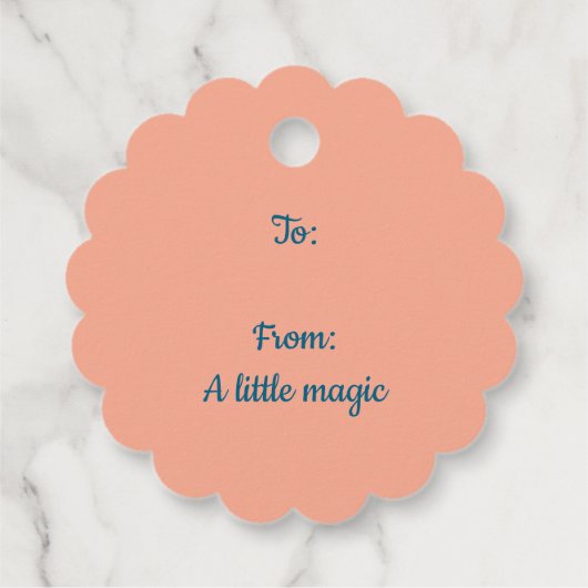 Midnight Garden Gift Label (Achterkant)