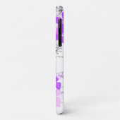 Midnight Garden Hawaiian Hibiscus Floral Violet Case-Mate iPhone Case (Achterkant/links)