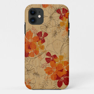 Midnight Garden Hawaiian Surfboard iPhone 5 Hoesje