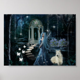 Midnight Garden Poster