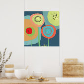 Midnight Garden Poster (Keuken)