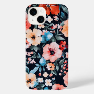 Midnight Garden Symphony Afdrukken   Bold Floral A Case-Mate iPhone 14 Hoesje