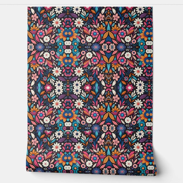 Midnight Garden Wallpaper Behang (Afrollen)