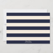 Midnight Garden Wedding Save the Date (Achterkant)