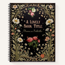 Midnight Garden Zwarte Vintage Bloemen Whimsigoth