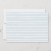 Midnight Garland Rehearsal Dinner Invitation Kaart (Achterkant)