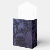 Midnight Glimmer  Damask Bedankdoosjes (Geopend)