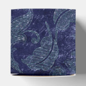 Midnight Glimmer Damask Bedankdoosjes (Bovenkant)