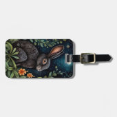 Midnight Hare Bagagelabel (Voorkant horizontaal)