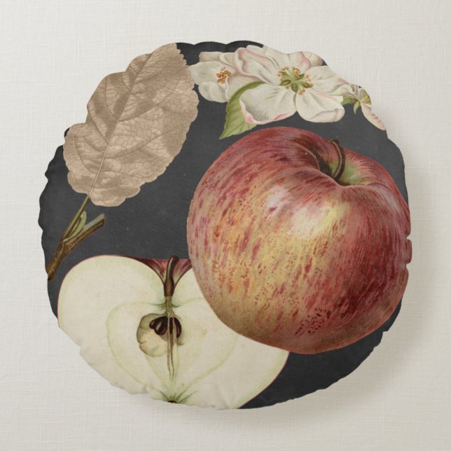 Midnight Harvest II Rond Kussen (Voorkant)