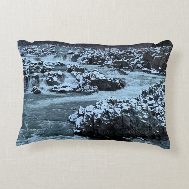 Midnight Herfsten Pillow Accent Kussen (Achterkant)