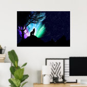 Midnight Hoging Poster (Thuiskantoor)