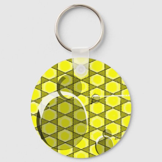 Midnight Honeybee Sleutelhanger (Voorkant)