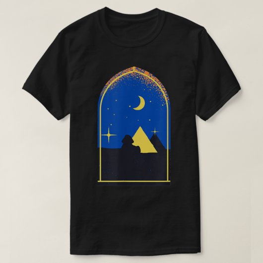 Midnight in Egypte T-shirt (Design voorkant)