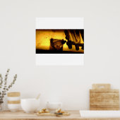 Midnight in Parijs Poster (Keuken)