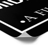 Midnight in Parijs Poster (Hoek)