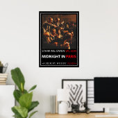 Midnight in Parijs Poster (Thuiskantoor)