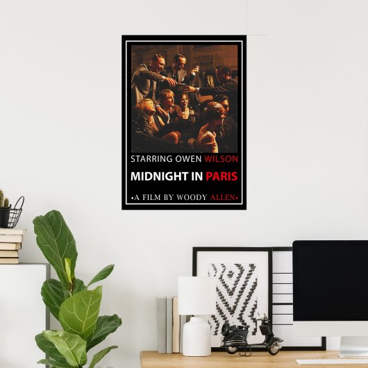 Midnight in Parijs Poster (Thuiskantoor)