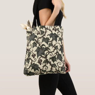Midnight Ivy – Donkere Gotische Botanische Wingerd Draagtas