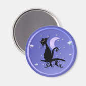 Midnight Kat Magneten (Voorkant / Achterkant)