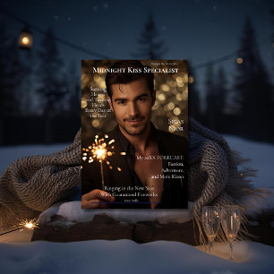 Midnight Kiss Specialist  Magazijn Cover Feestdagenkaart
