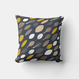 Midnight Leaves Kussen