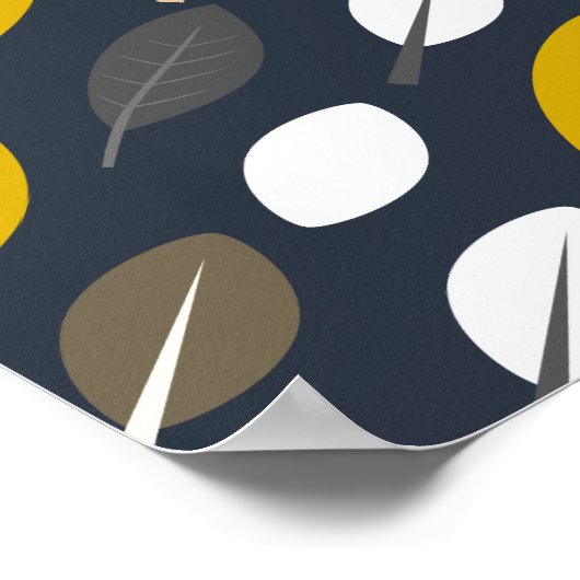 Midnight Leaves Poster (Hoek)