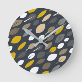 Midnight Leaves Ronde Klok