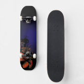 Midnight Lillies skateboard (Voorkant)