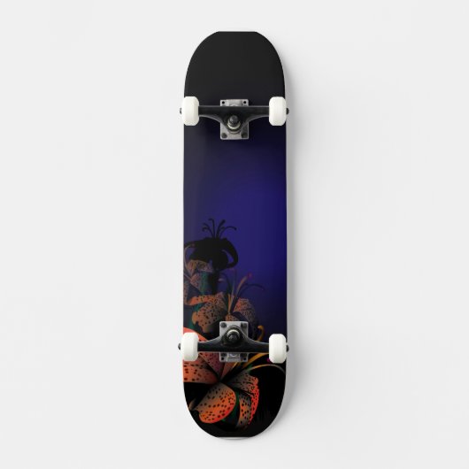 Midnight Lillies skateboard (Voorkant)