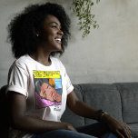Midnight Longely Hearts Retro Romance Comic<br><div class="desc">Montrez votre amour pour la romance vintage avec le T-shirt "Midnight Longing". Ce design audacieux saisit la profondeur émotionnelle de la bande dessinée romantique classique, ce qui en fait un choix parfait pour les amateurs de mode rétro et d'histoires d'amour intemporelles. Vous personnalisez le texte pour le rendre intime ou...</div>