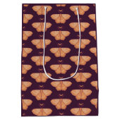 Midnight Magic: Witchy Night Moth Medium Cadeauzakje (Achterkant)