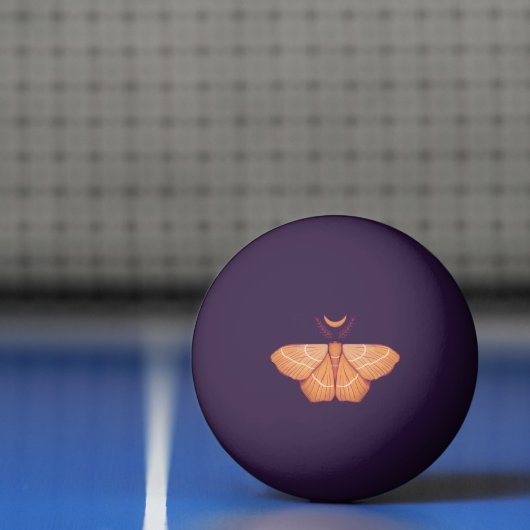 Midnight Magic: Witchy Night Moth Pingpongballen (Net)