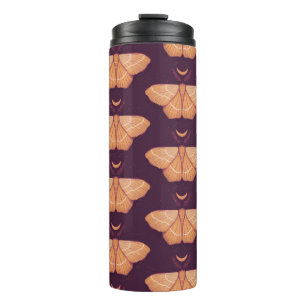 Midnight Magic: Witchy Night Moth Thermosbeker